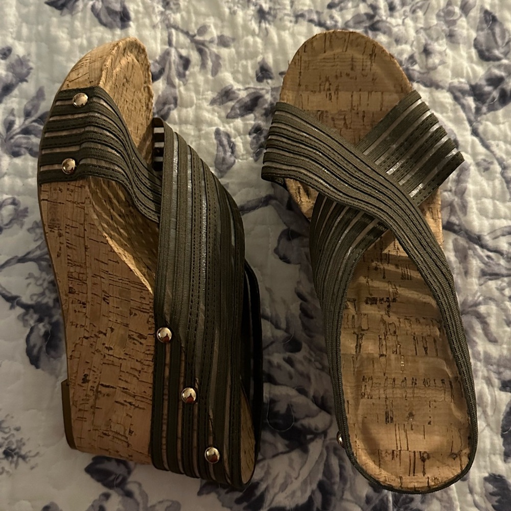 Wedges for sale. Worn once.